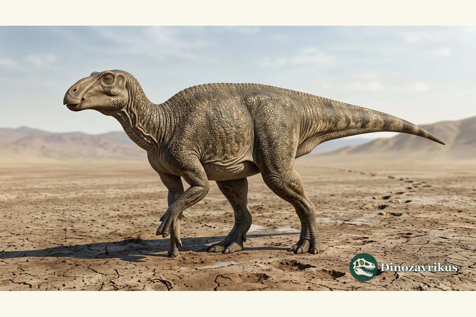 Illustrative reconstruction of Choyrodon in Early Cretaceous Mongolia