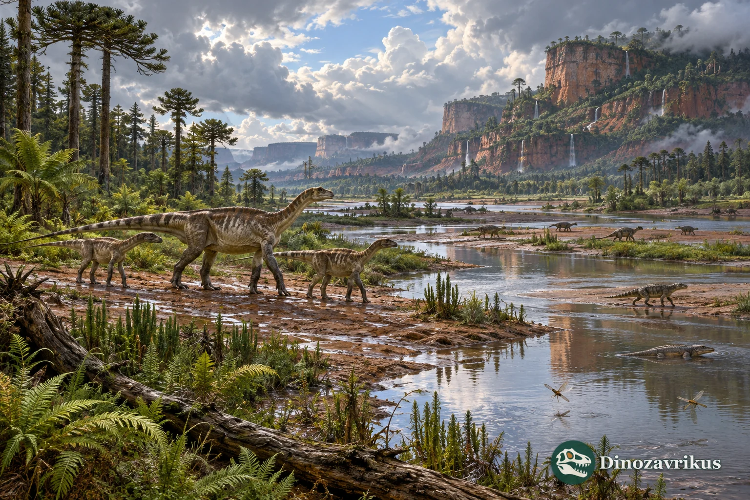 A seasonal floodplain during a period of changing Triassic climate