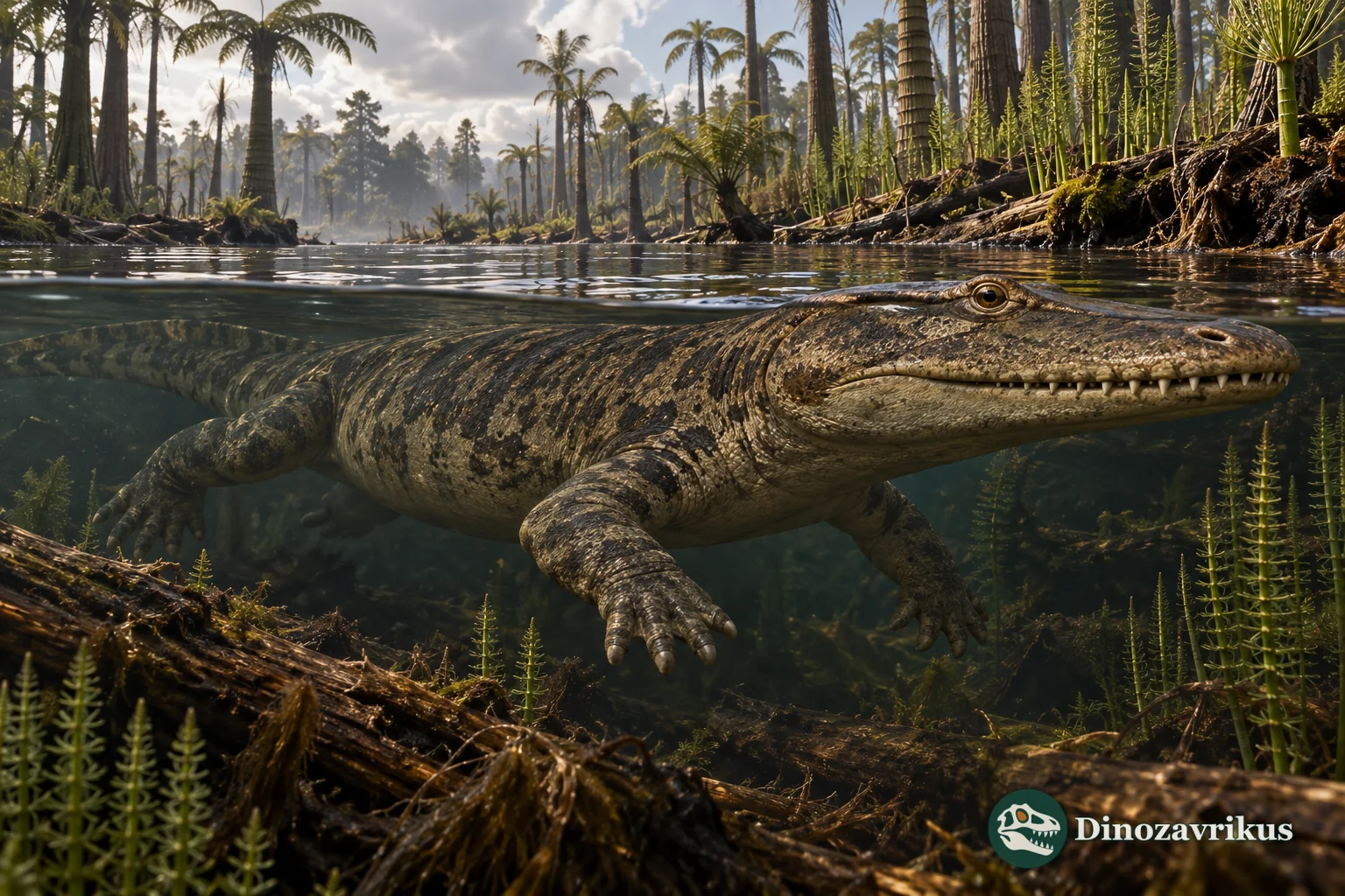 Cautious reconstruction of Cochleosaurus in a Carboniferous wetland