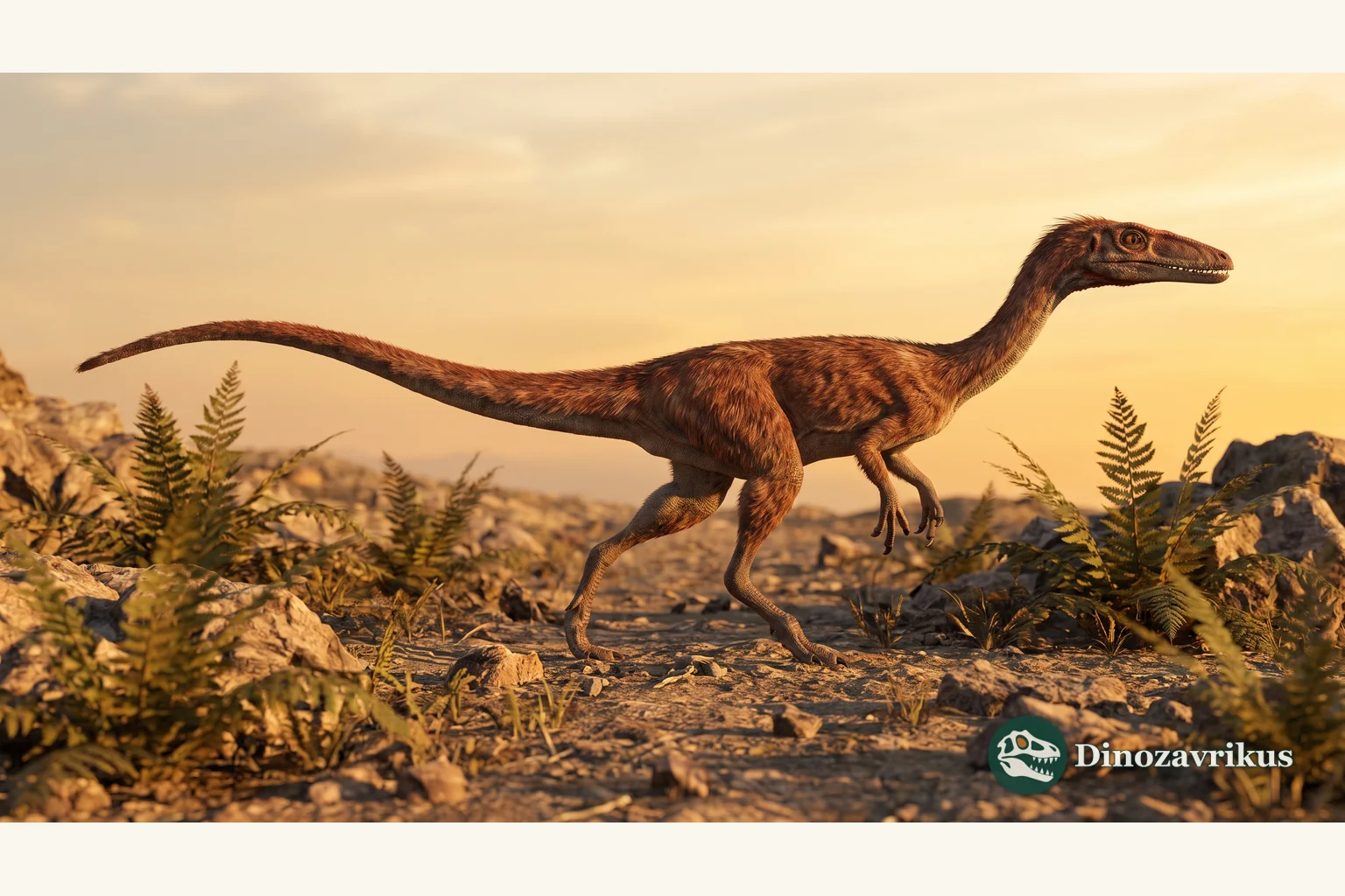 Coelophysis reconstructed on a Late Triassic New Mexico floodplain