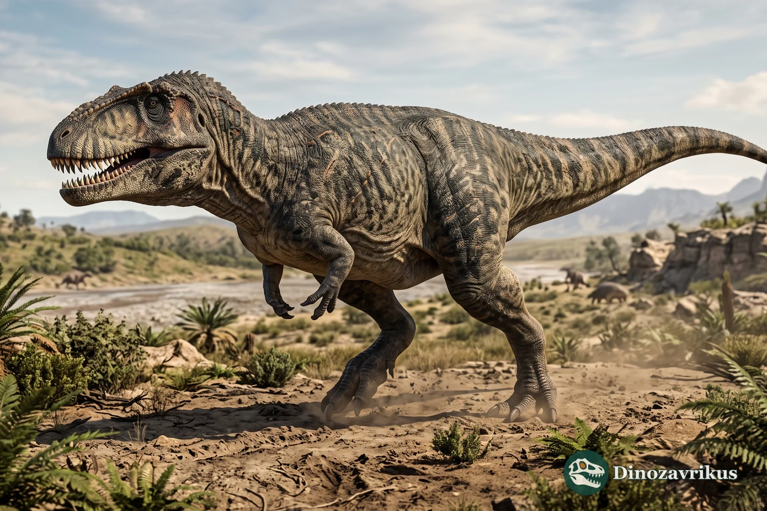 Carcharodontosaurus reconstructed as a North African predator