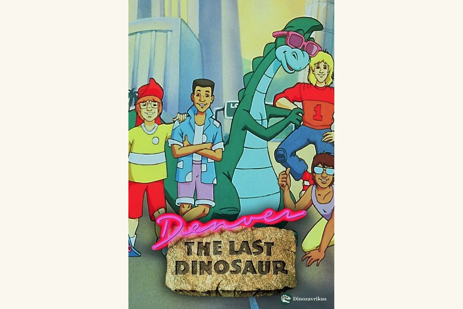 English cover artwork for Denver, the Last Dinosaur