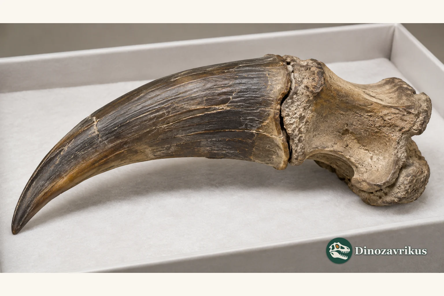 Conceptual sloth claw with surviving keratin