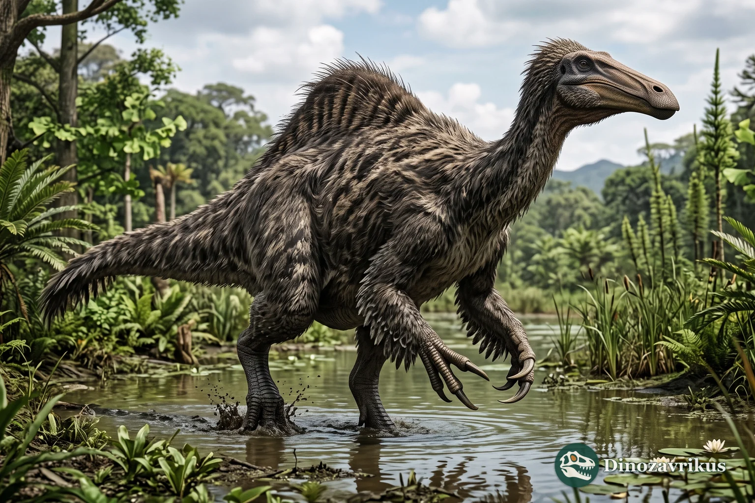 Feathered reconstruction of Dineobellator