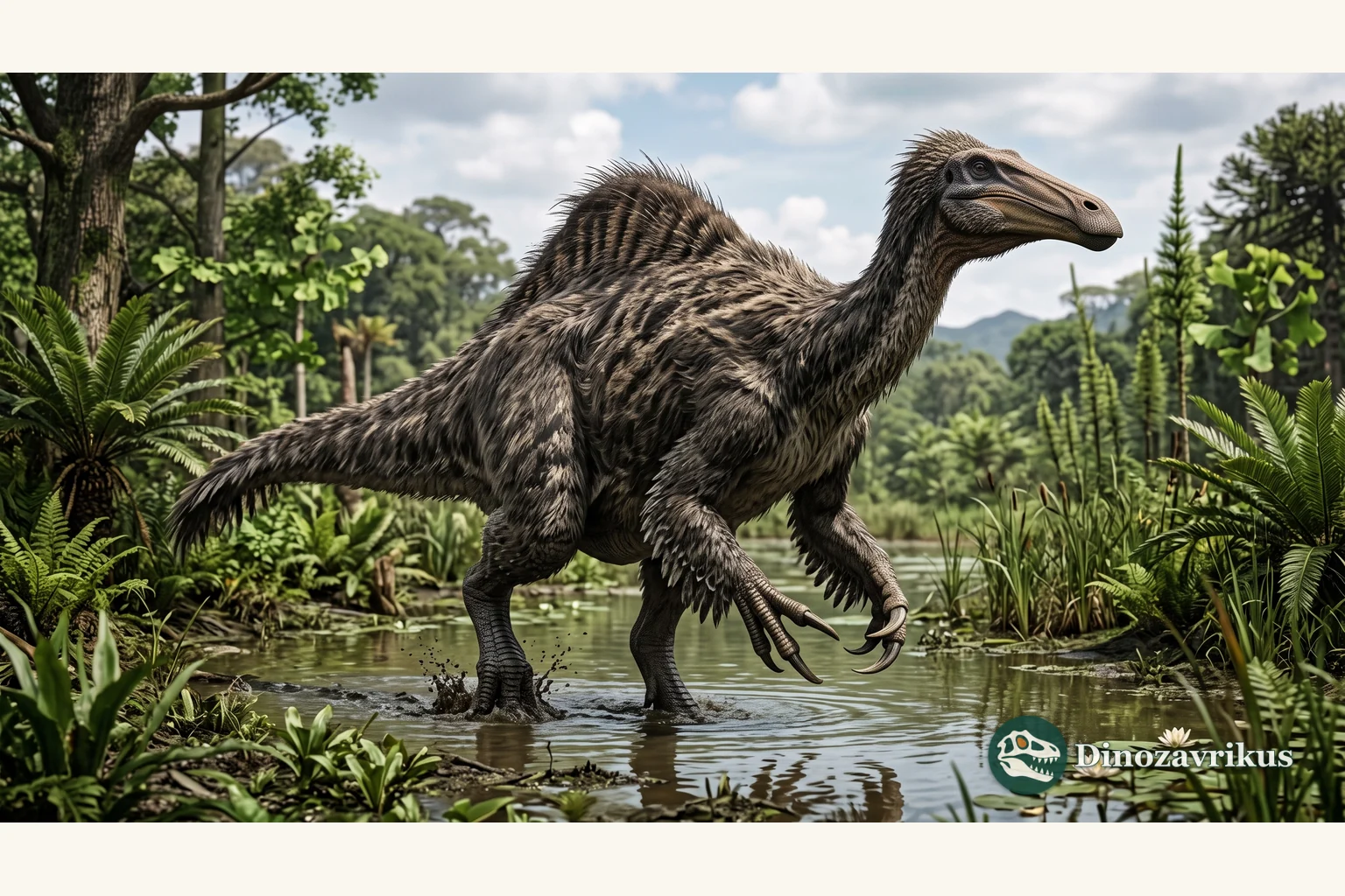 Feathered reconstruction of Dineobellator