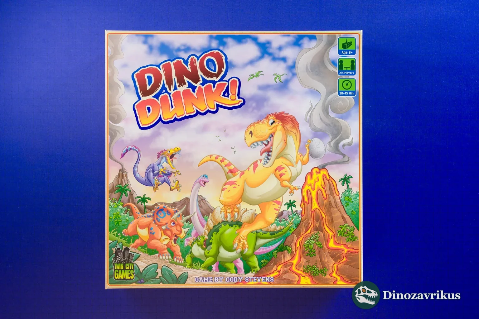 English cover artwork for Dino Dunk