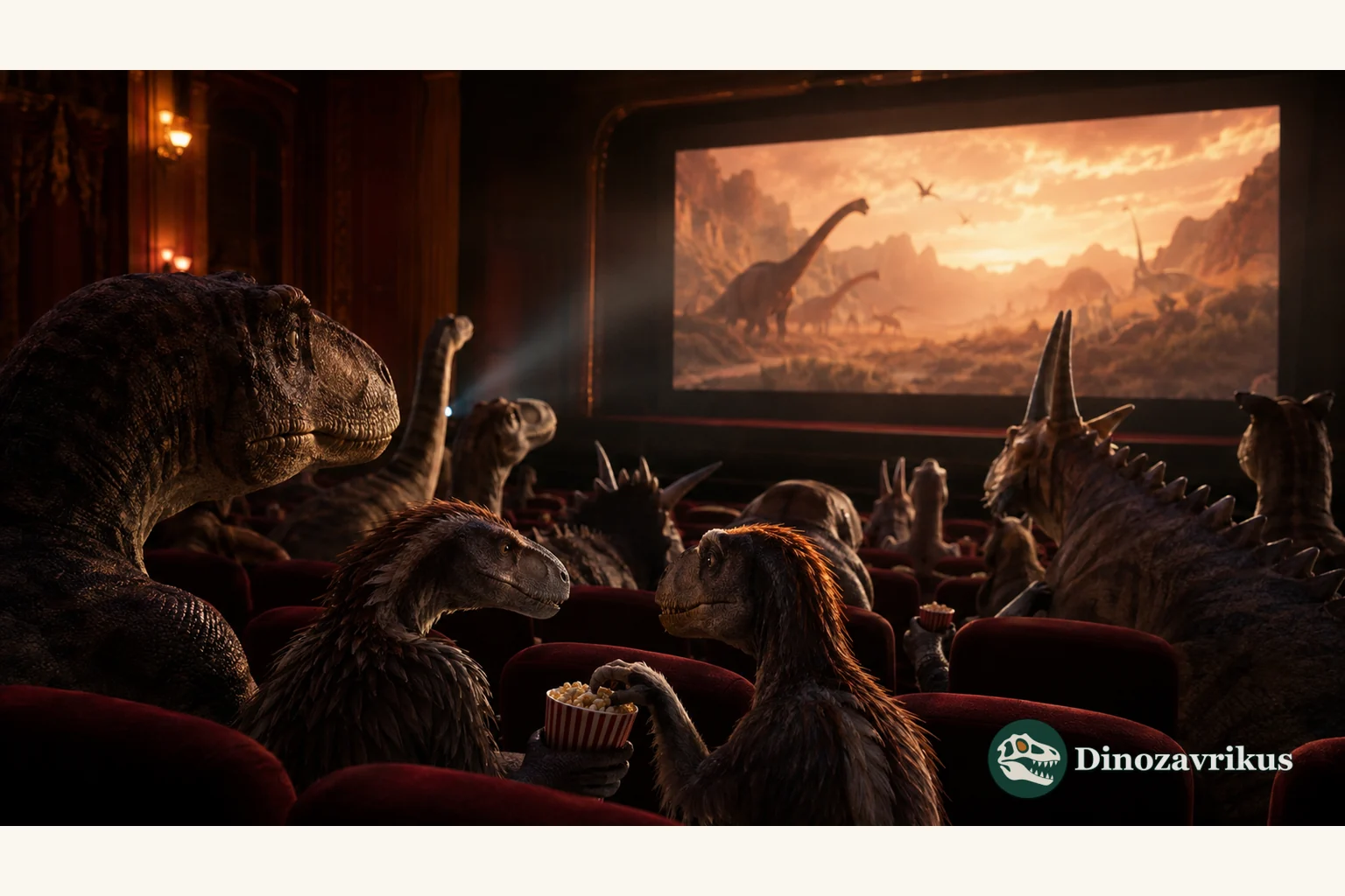 Illustrated cover for the dinosaur movies: 20 journeys to lost worlds collection