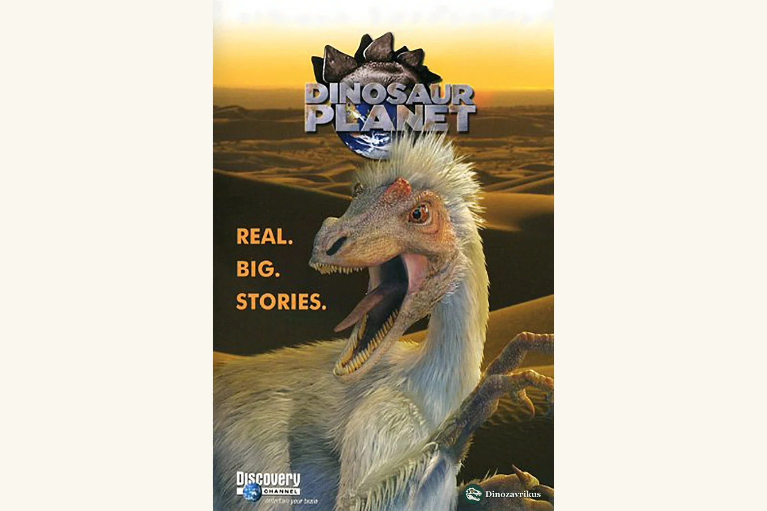 Poster artwork for Discovery's 2003 Dinosaur Planet documentary series