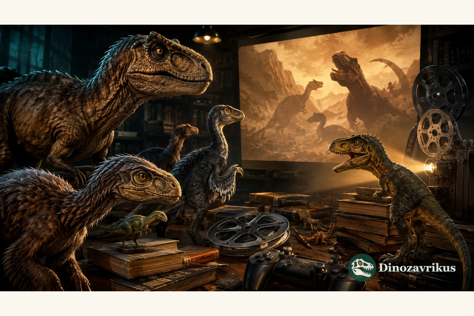 Illustrated guide to dinosaurs in popular culture: browse 161 works