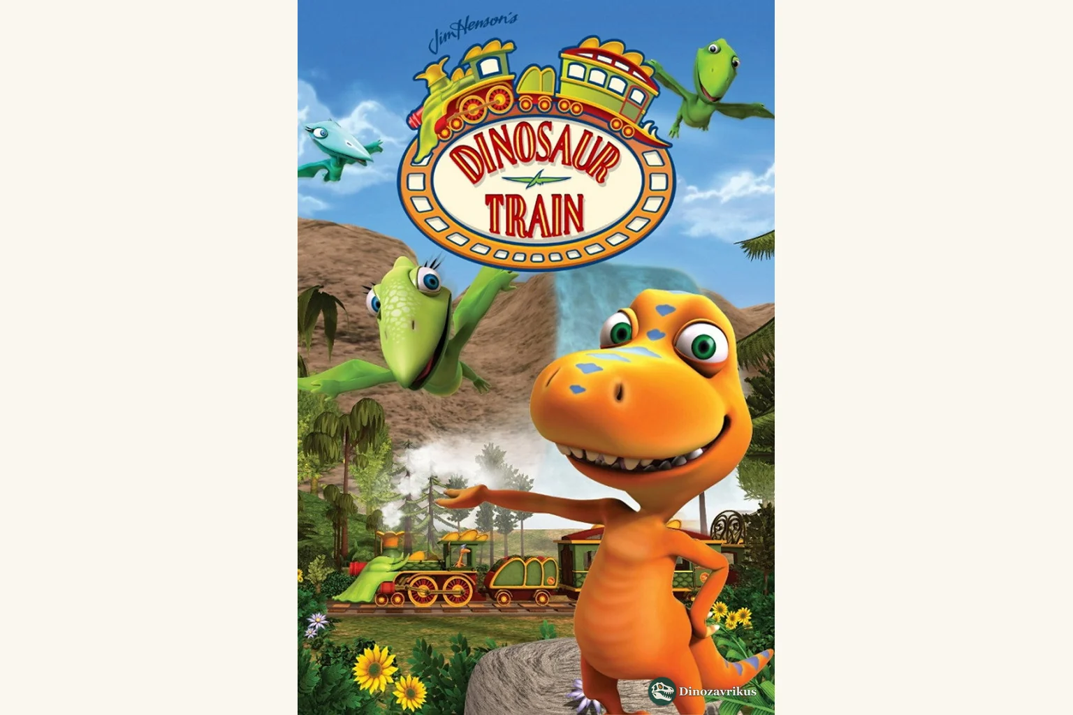 The original poster art for Dinosaur Train