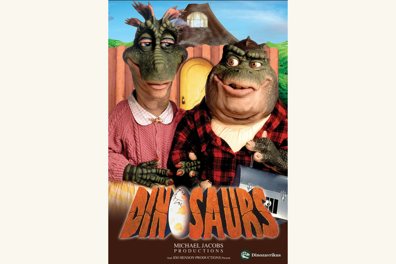 Poster artwork for the Dinosaurs television sitcom