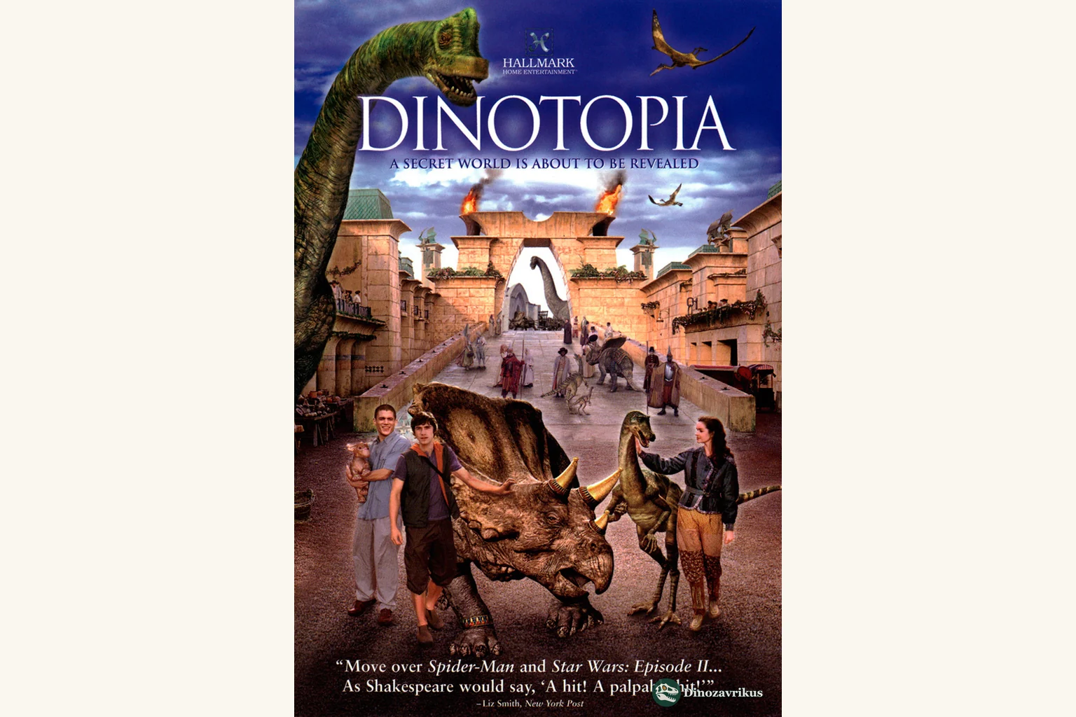 Clean English cover artwork for Dinotopia: The Series