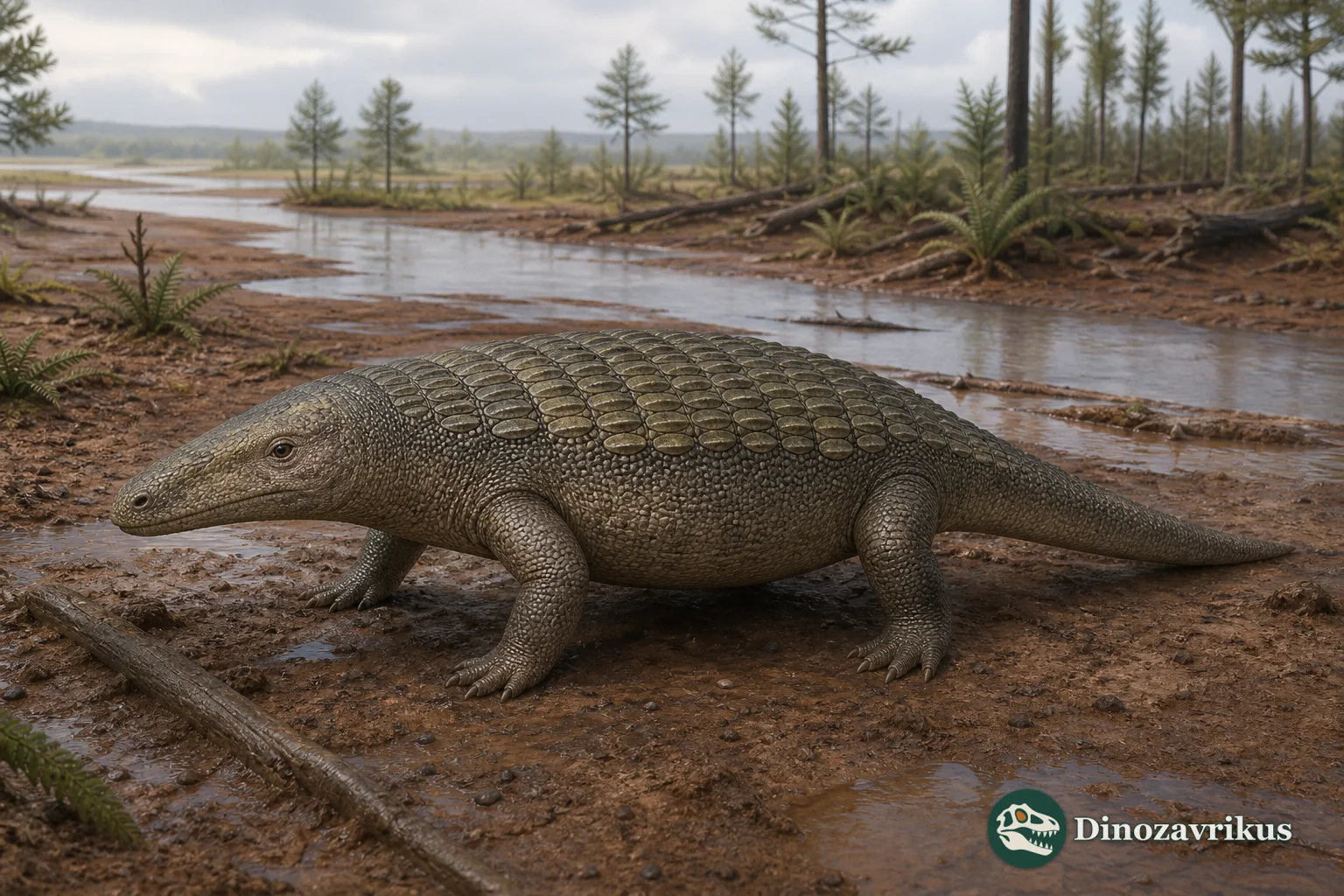 Doswellia kaltenbachi on a Late Triassic floodplain in Virginia