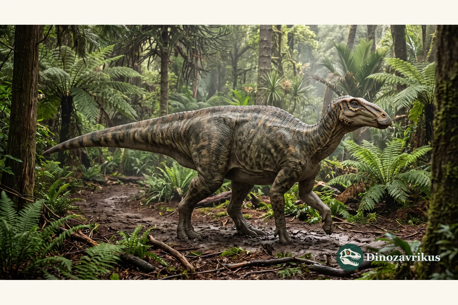 Eolambia reconstructed in the Cretaceous landscape of Utah