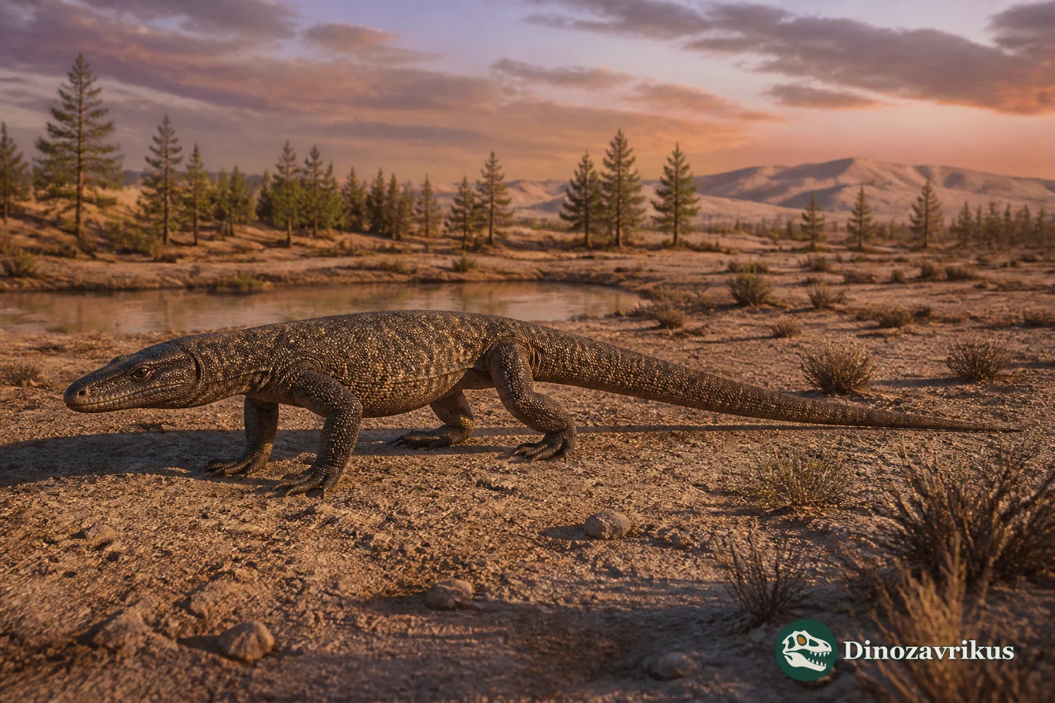 Estesia mongoliensis reconstructed in the Late Cretaceous Gobi