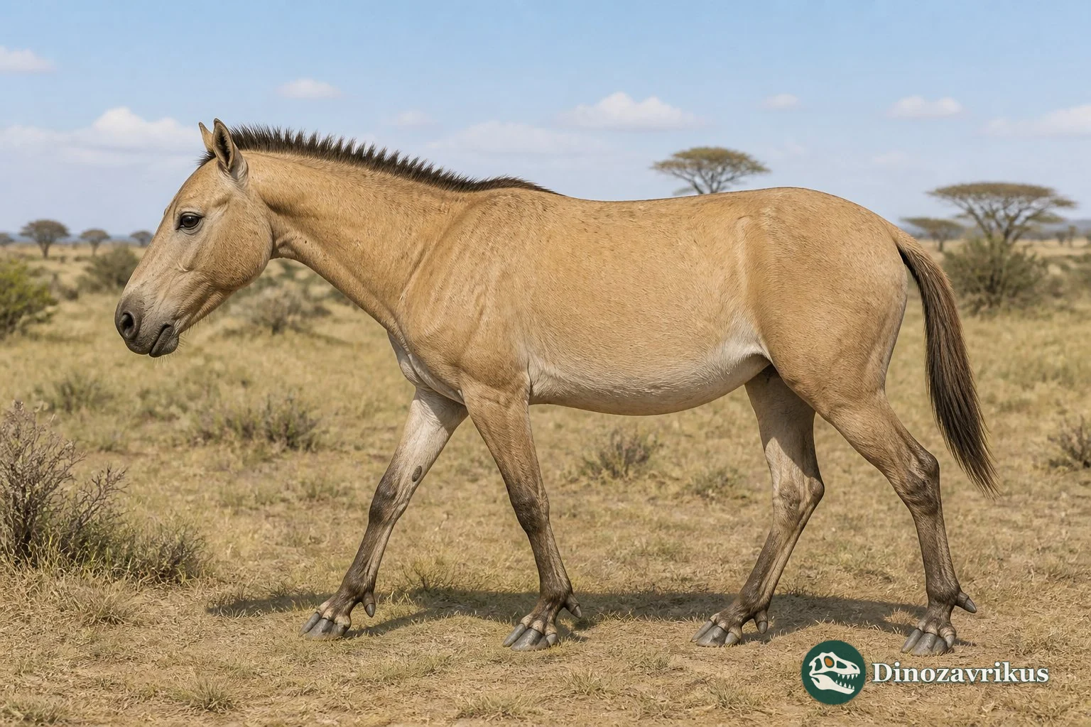 Eurygnathohippus three-toed horse in an Early Pliocene southern African setting
