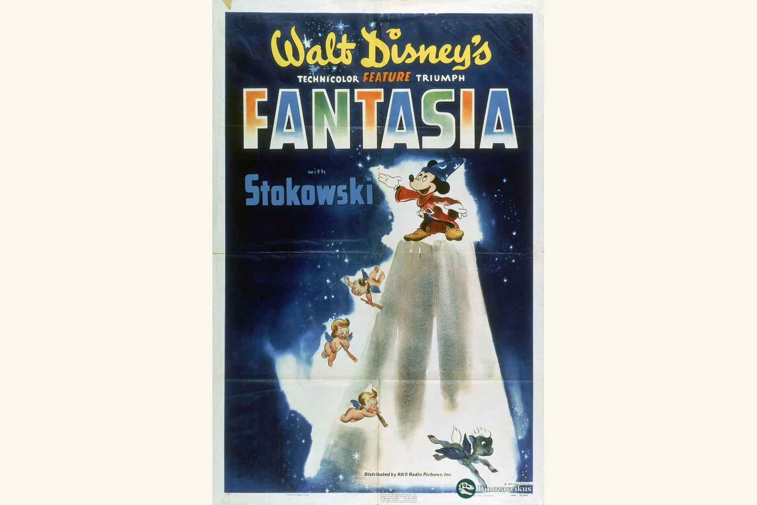 English cover artwork for Fantasia (1940)