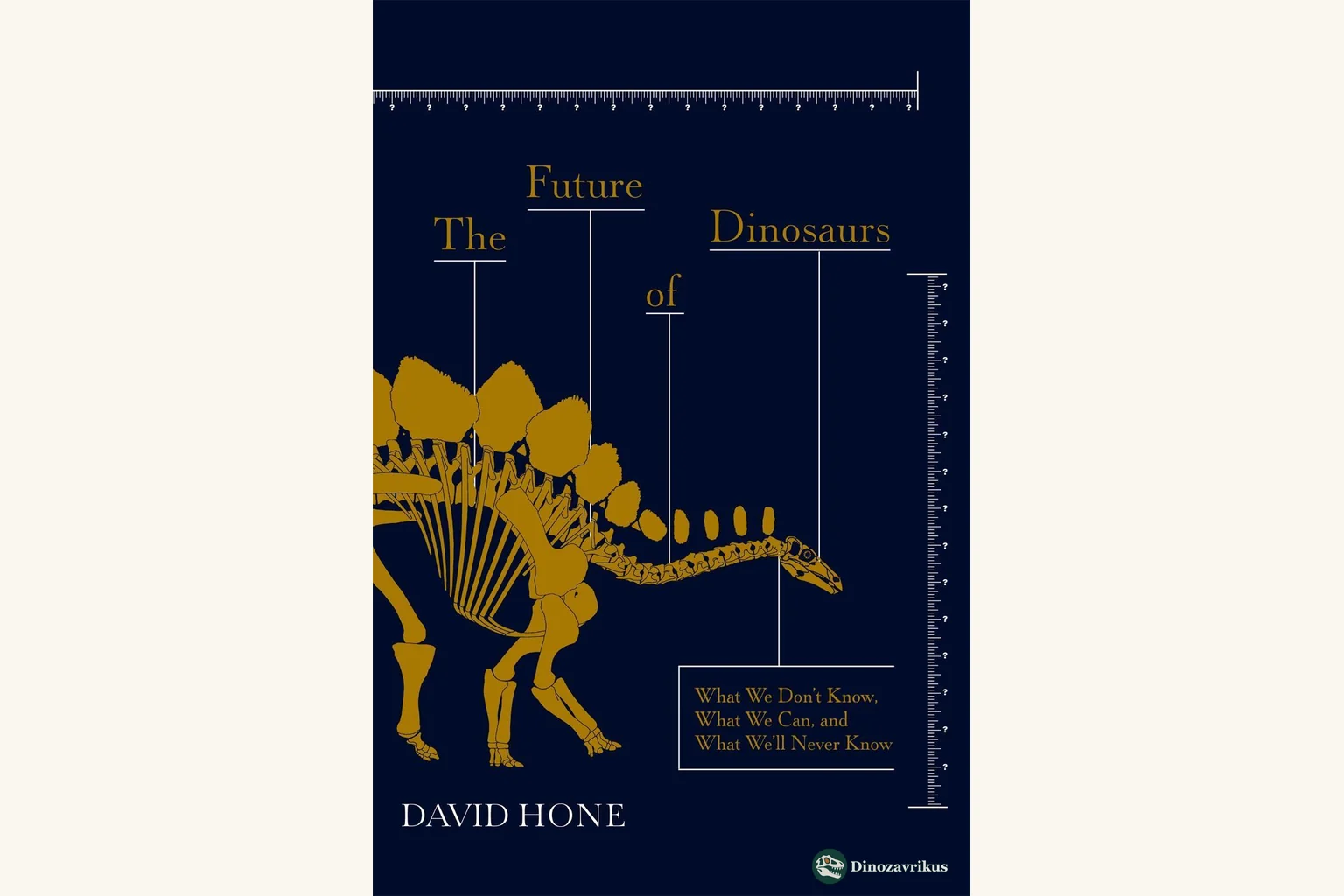 Book cover artwork for David Hone’s The Future of Dinosaurs