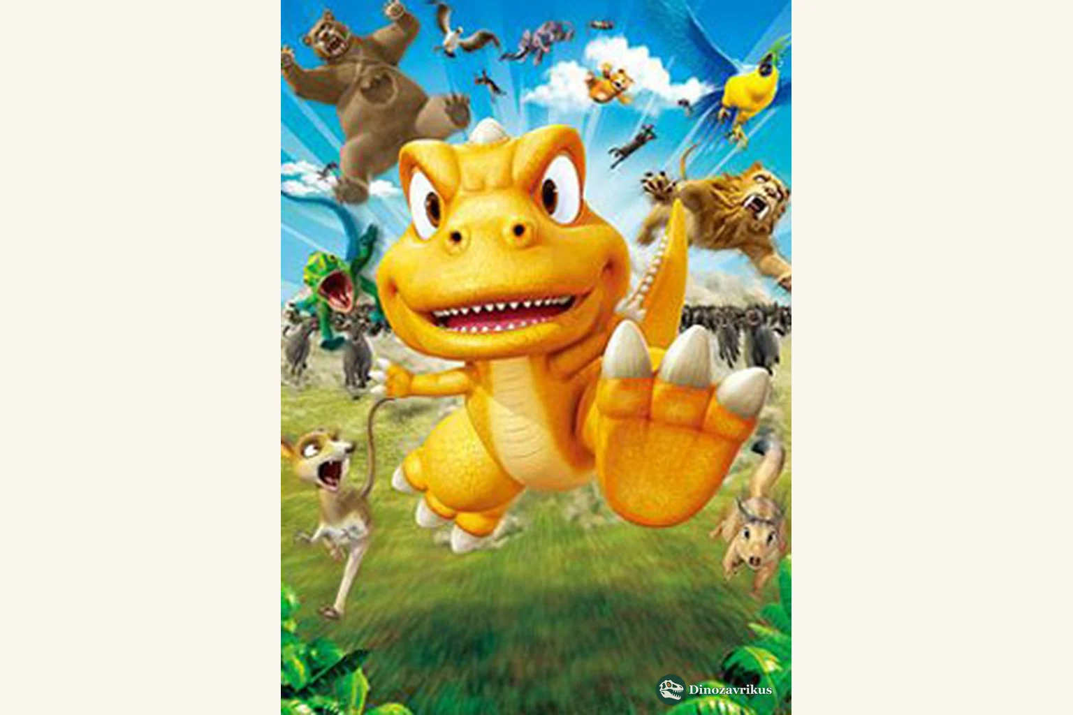 English poster art for the 2012 animated series Gon