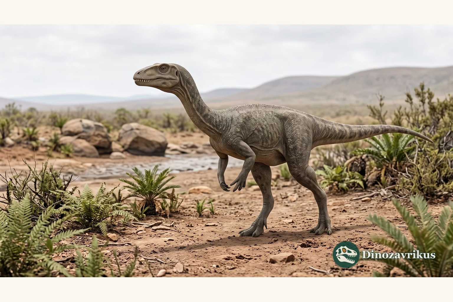 Illustrative reconstruction associated with the historical name Gyposaurus