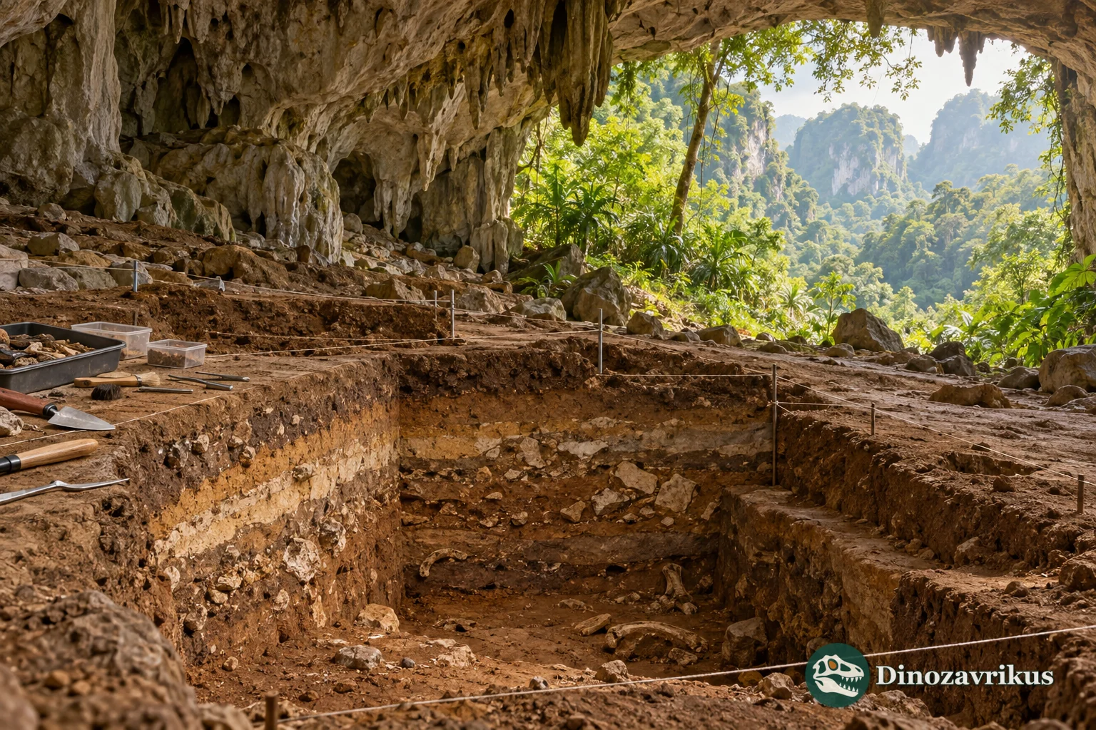 Imagined South China karst cave