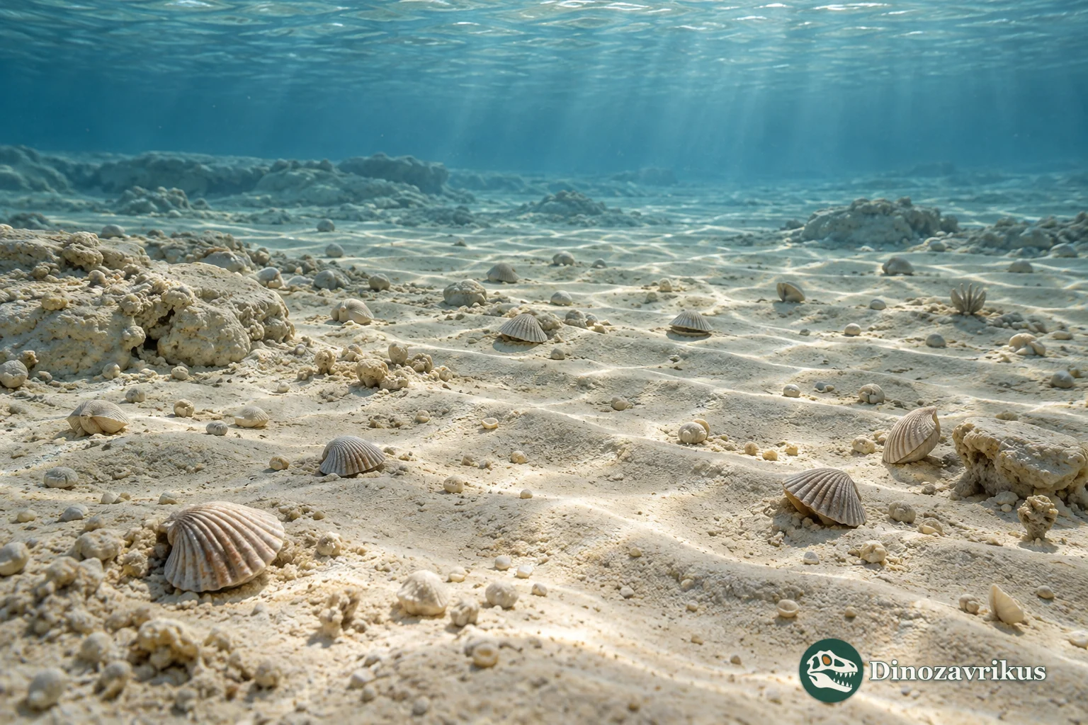 Interpretive early Ordovician carbonate seafloor
