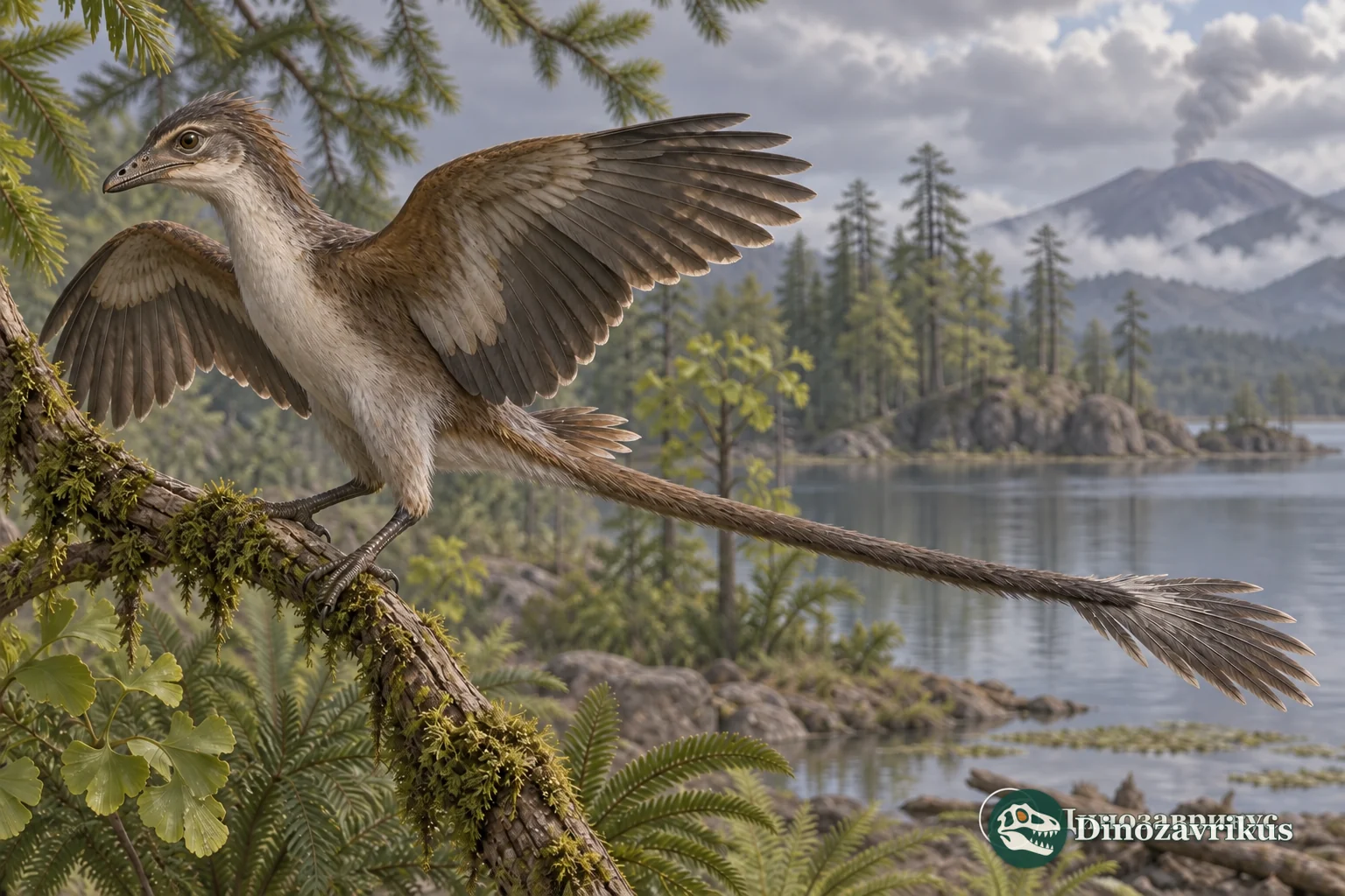 Long-tailed early bird in the Jehol ecosystem