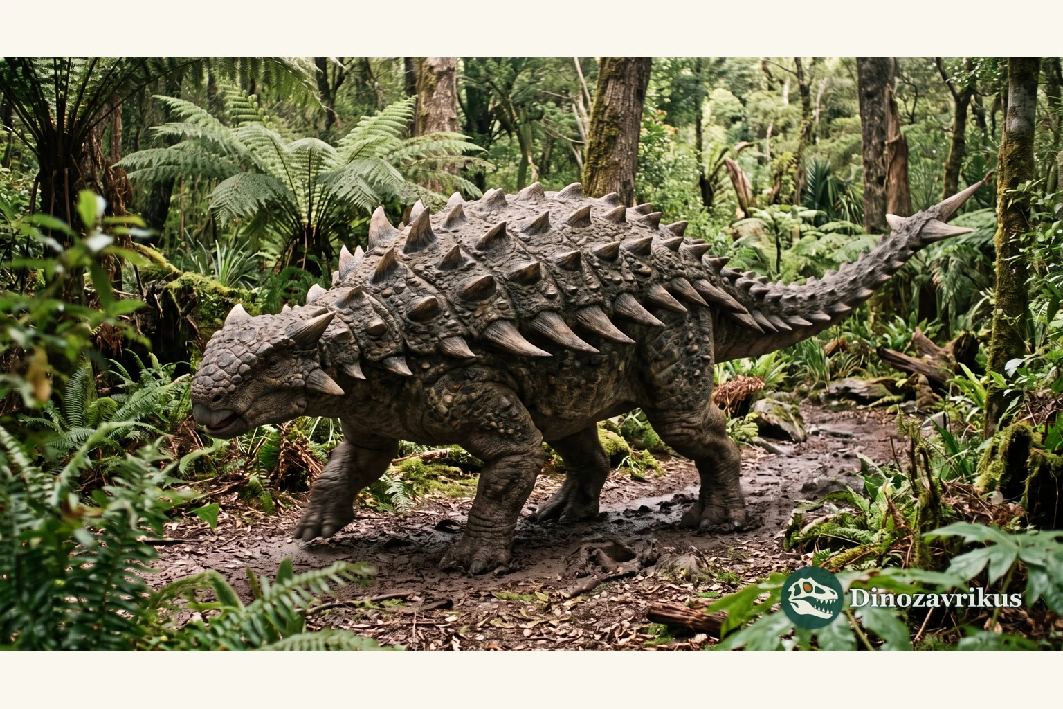 Scientific reconstruction of Jiangjunosaurus in a Late Jurassic landscape of Xinjiang