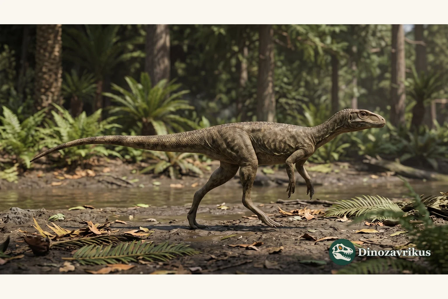 Illustrative reconstruction of Kwanasaurus williamparkeri in the Late Triassic Eagle Basin