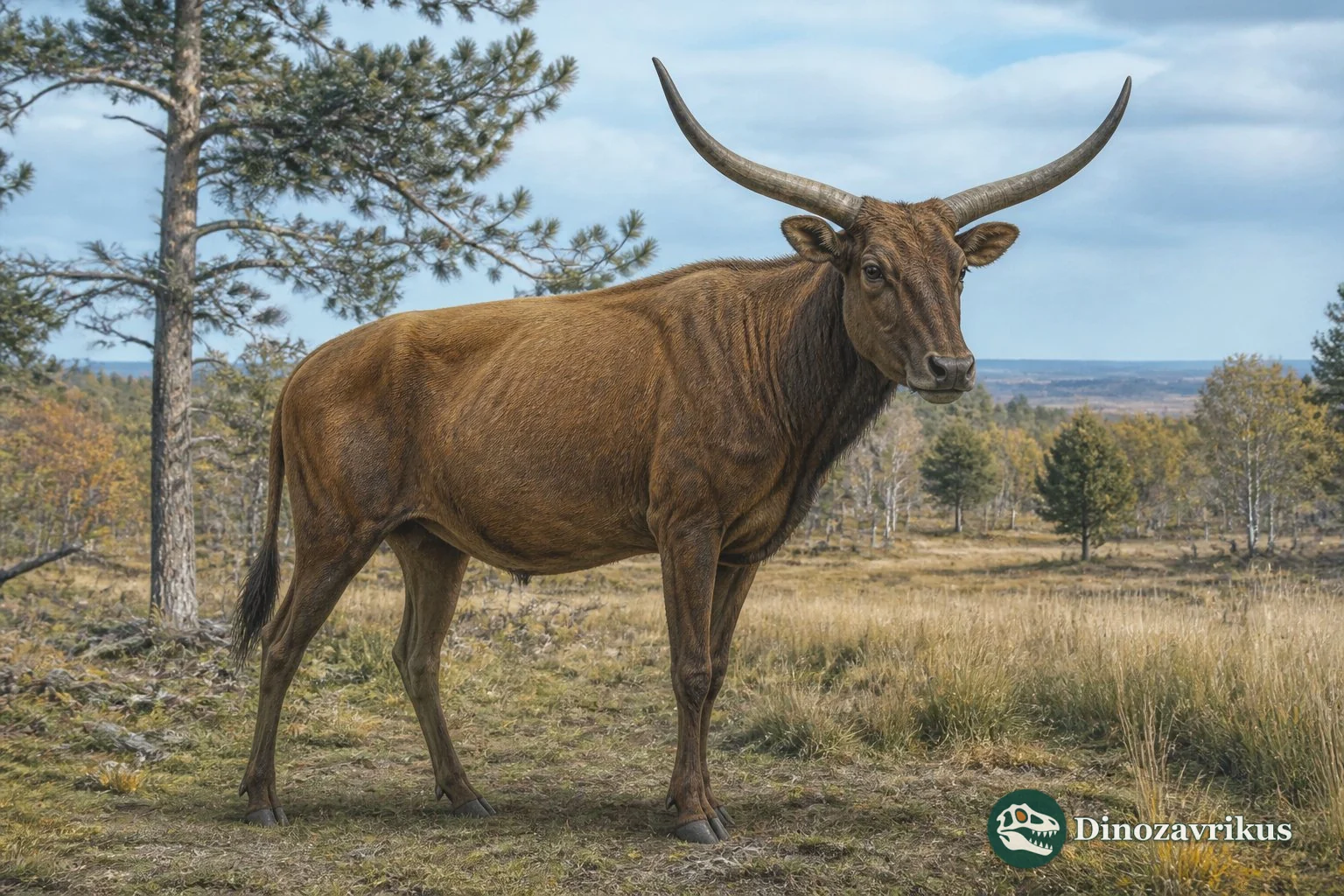 Reconstruction of Leptobos in an open Eurasian landscape