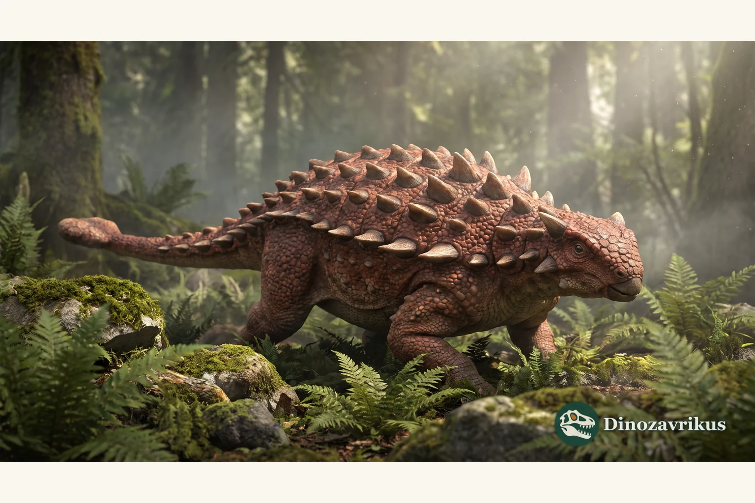 Illustrative reconstruction of a hatchling Liaoningosaurus in Early Cretaceous Liaoning
