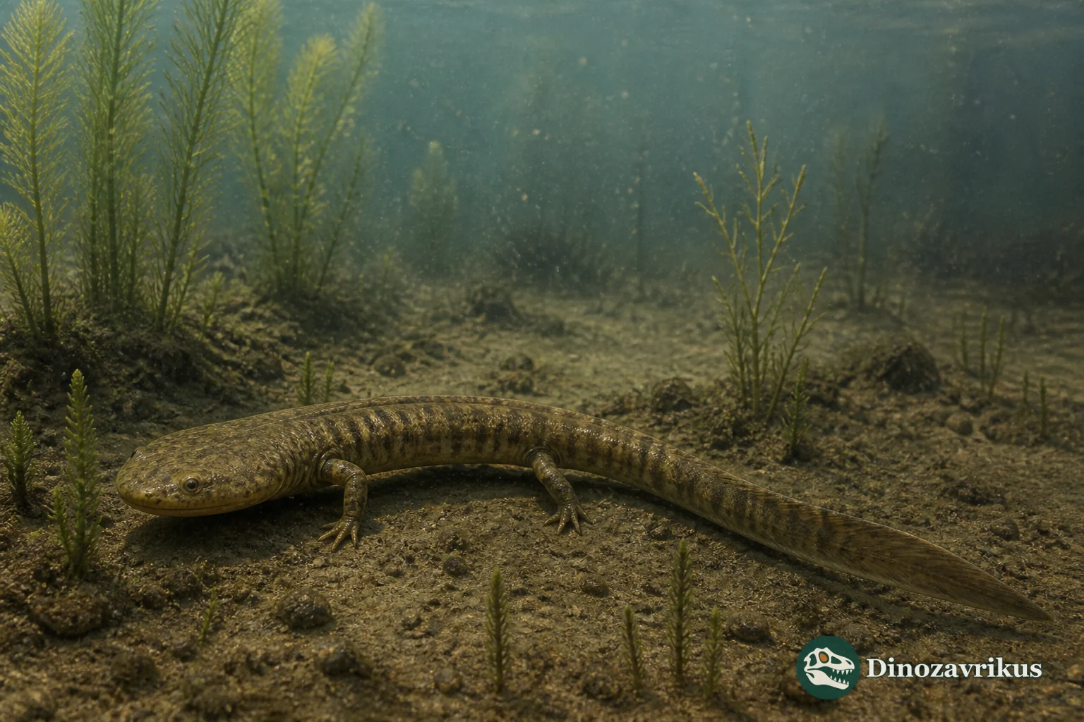 Liaoxitriton salamanders preserved in fine-grained Early Cretaceous lake sediment