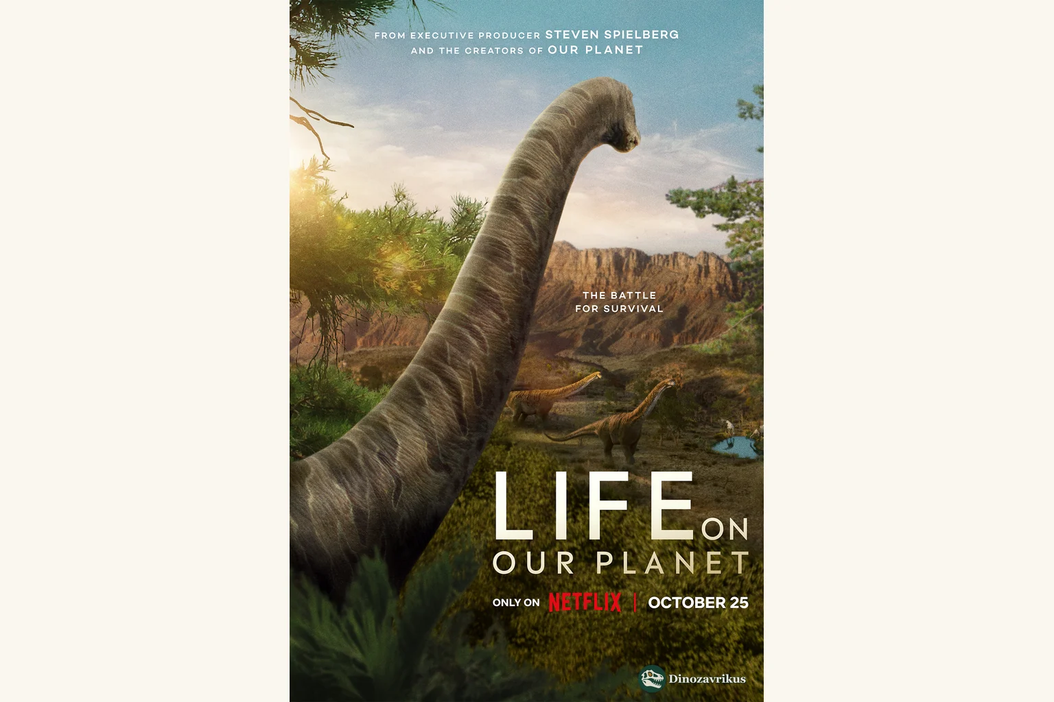 English-language cover artwork for Life on Our Planet