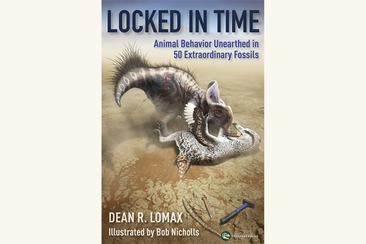 Book cover artwork for Dean R. Lomax’s Locked in Time