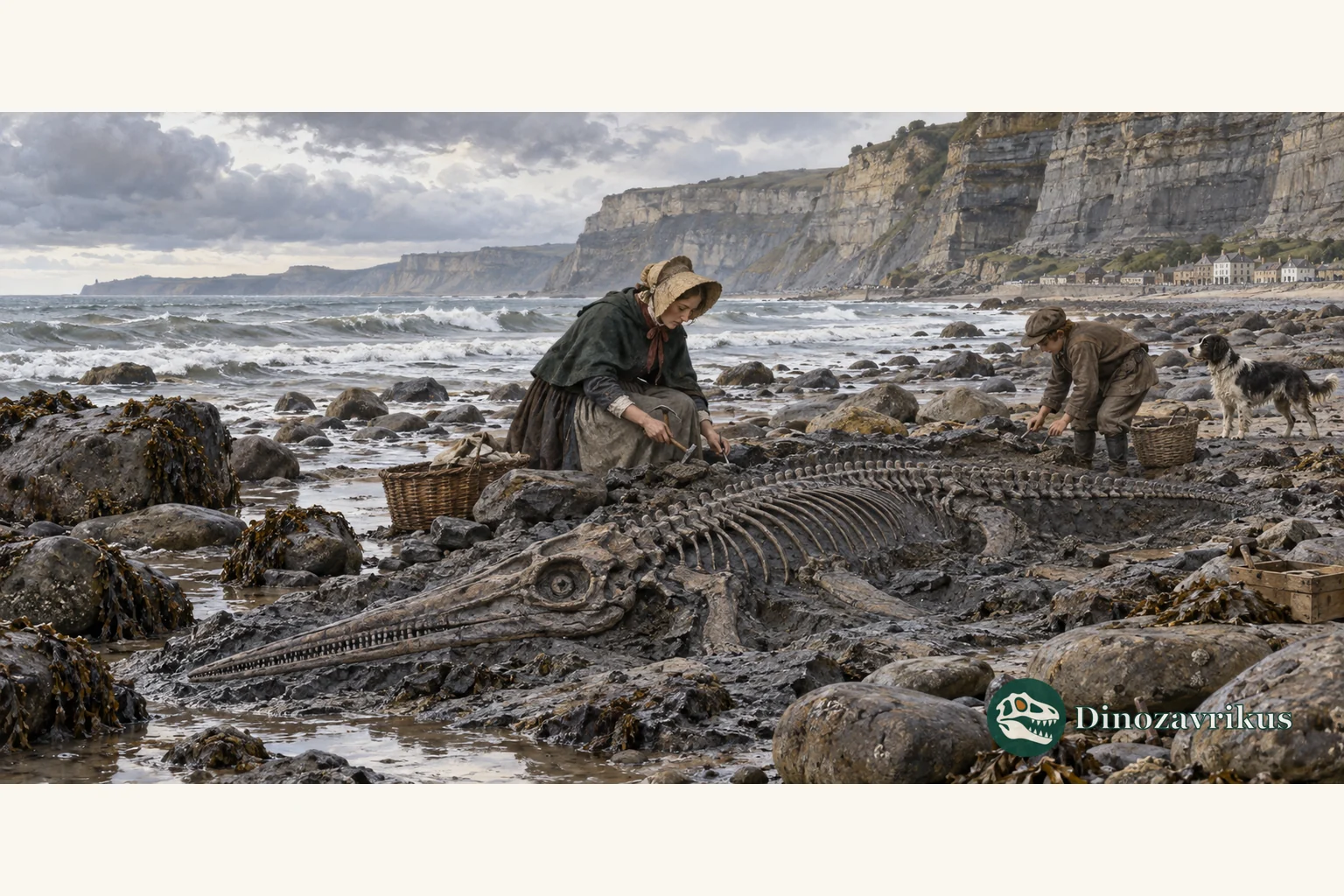 Early nineteenth-century fossil collecting on the Lyme Regis shore