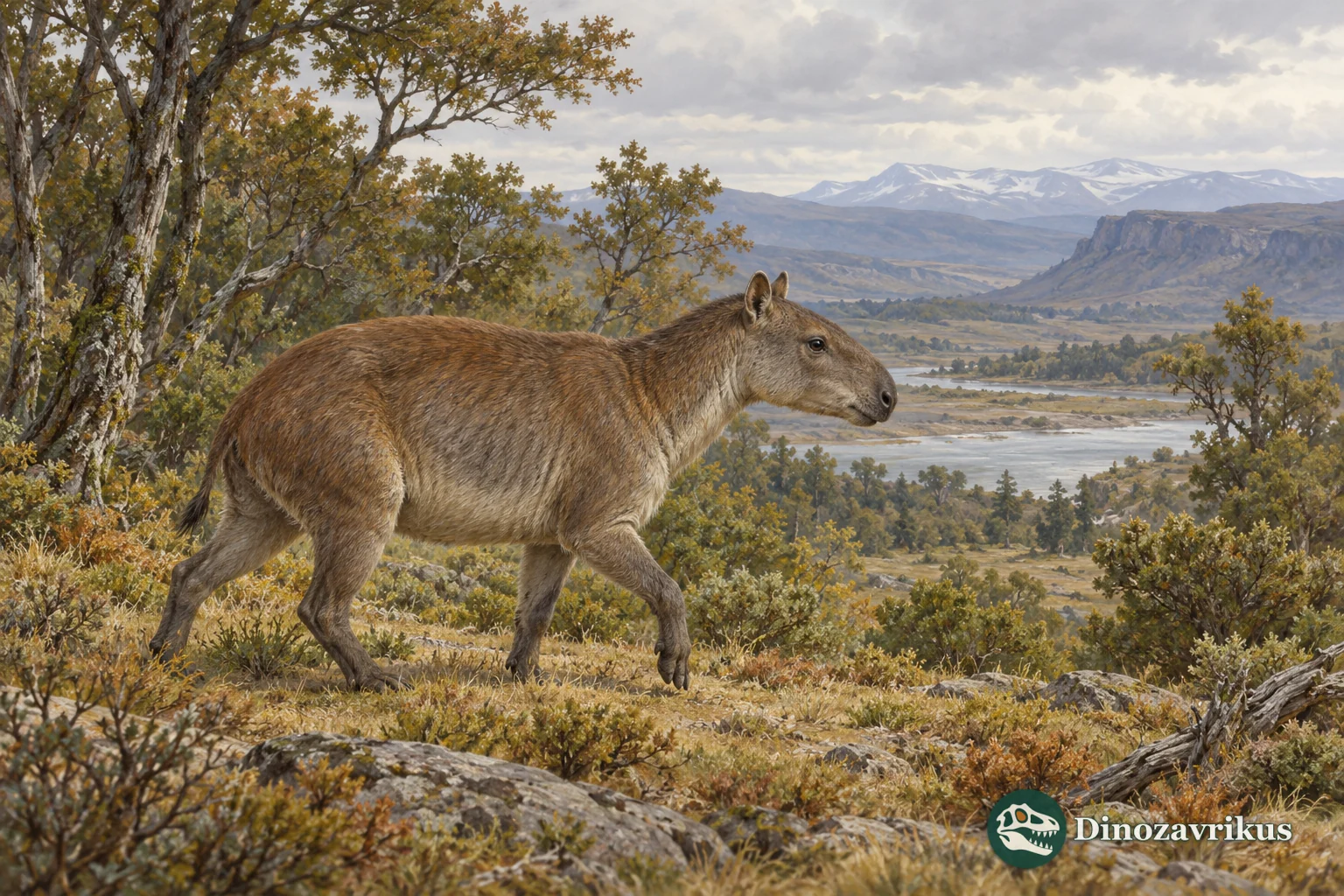 Interpretive Patagonian palaeolandscape