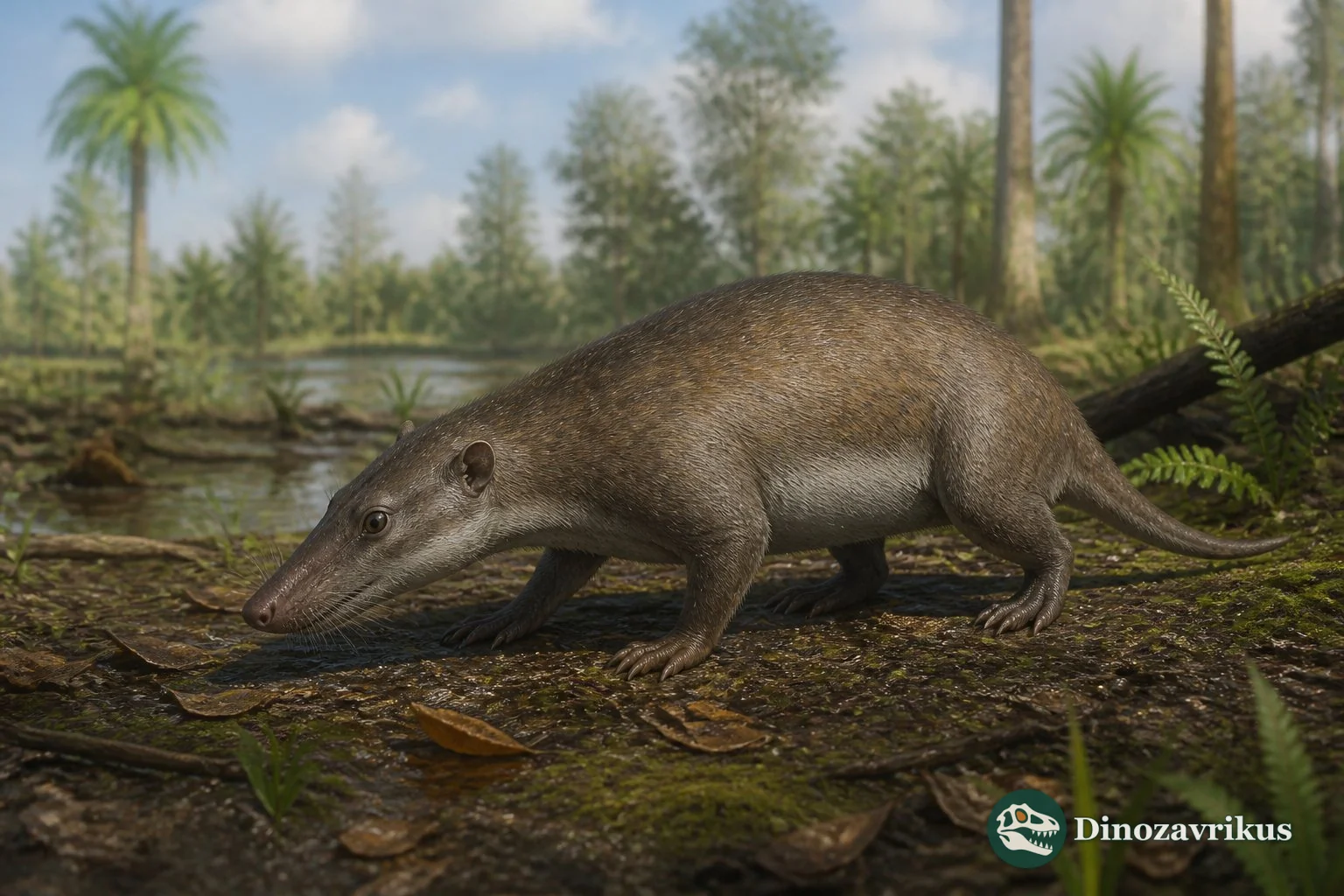 Mesodma reconstructed on the humid forest floor of latest Cretaceous North America