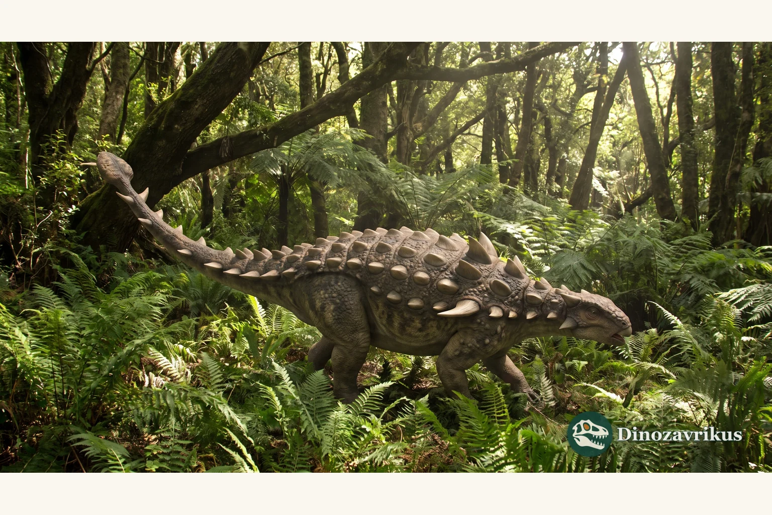Illustrative reconstruction of Minmi, an armoured dinosaur from Early Cretaceous Queensland