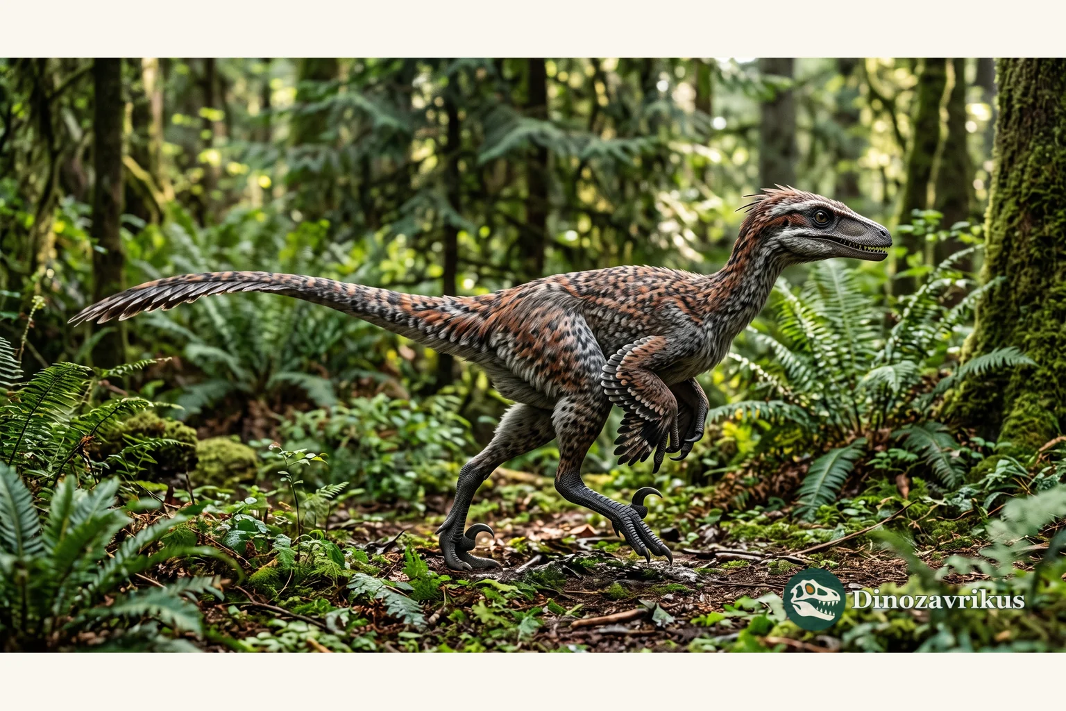 Nanuqsaurus reconstructed in a Late Cretaceous Alaskan forest