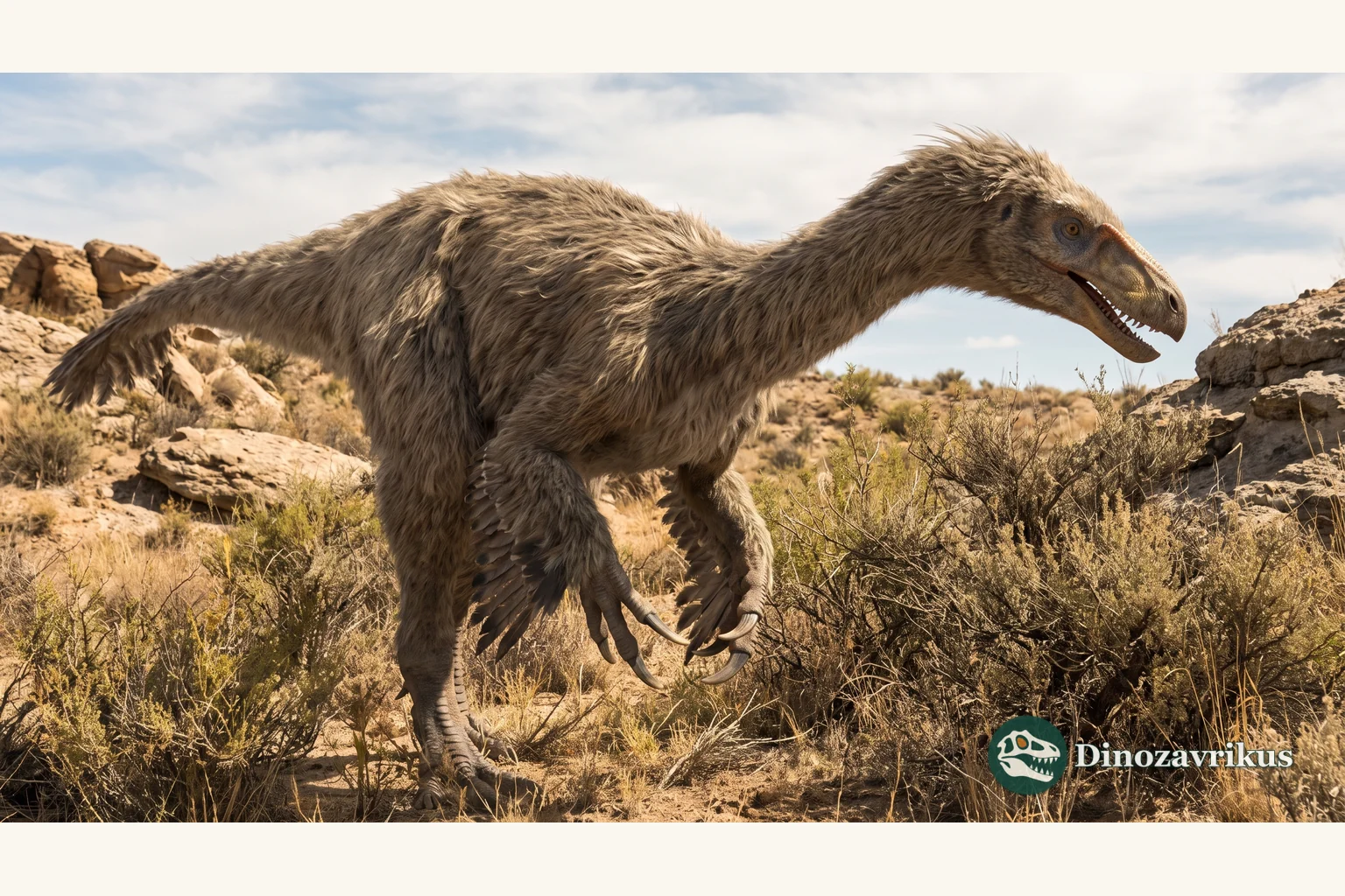 Neimongosaurus reconstructed on a Late Cretaceous river plain in Inner Mongolia