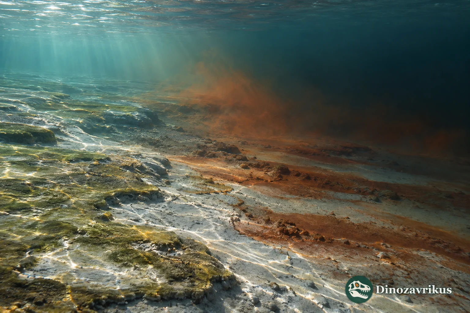 An iron-rich Neoarchean sea with a shallow oxygen-producing microbial zone