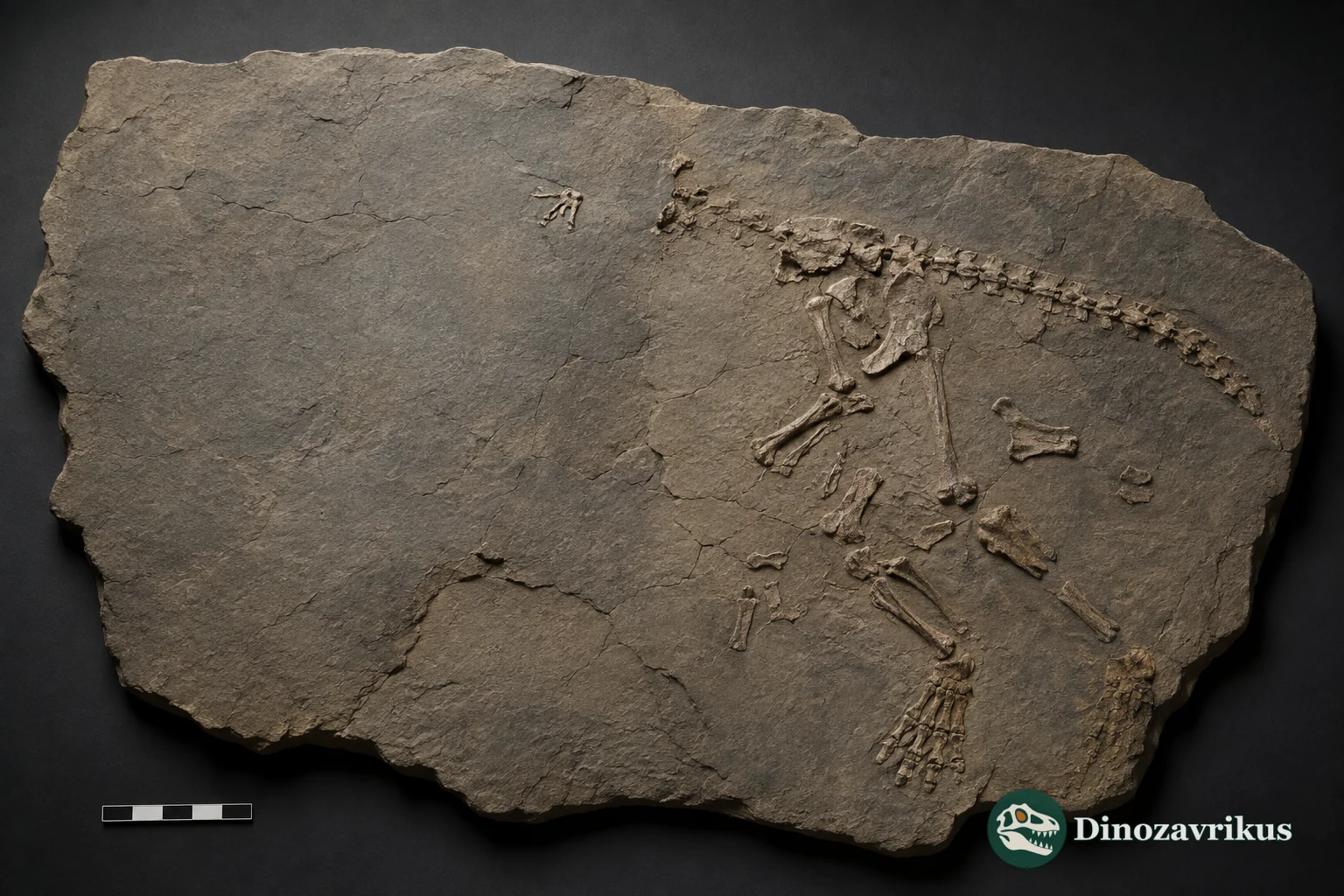 The preserved partial postcranial skeleton of Noteosuchus colletti