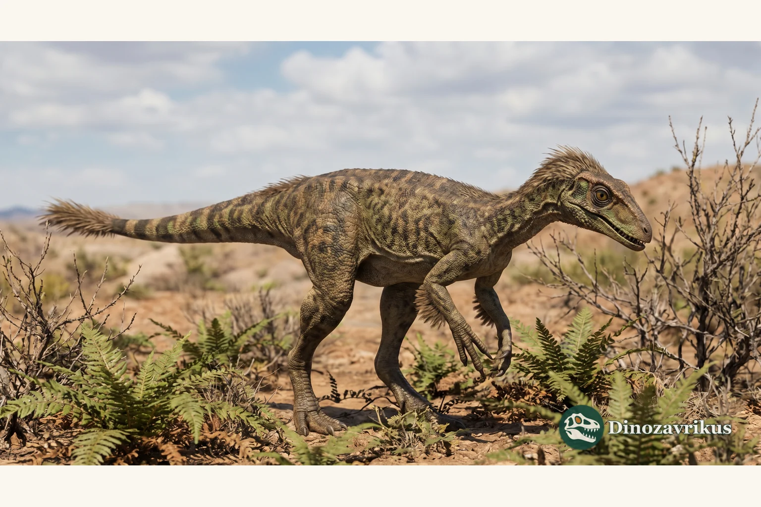 An early dinosaur in a dry southern Pangaean landscape