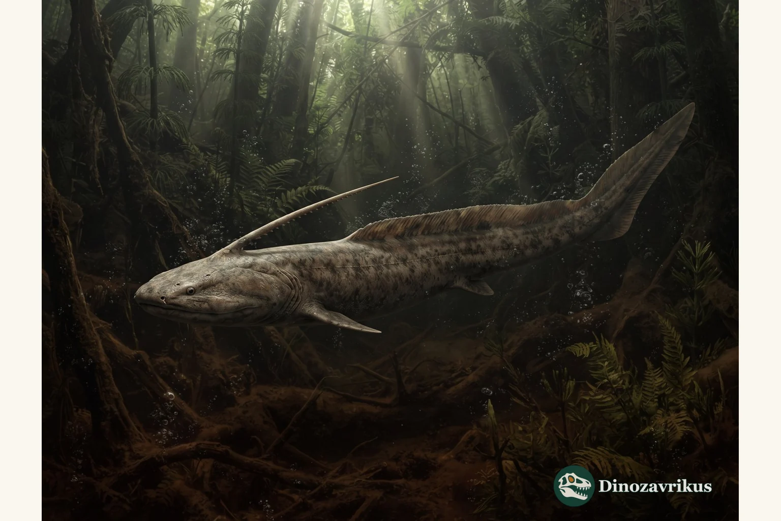 Orthacanthus reconstructed in a Carboniferous coastal wetland from xenacanth skeletons, teeth and spines