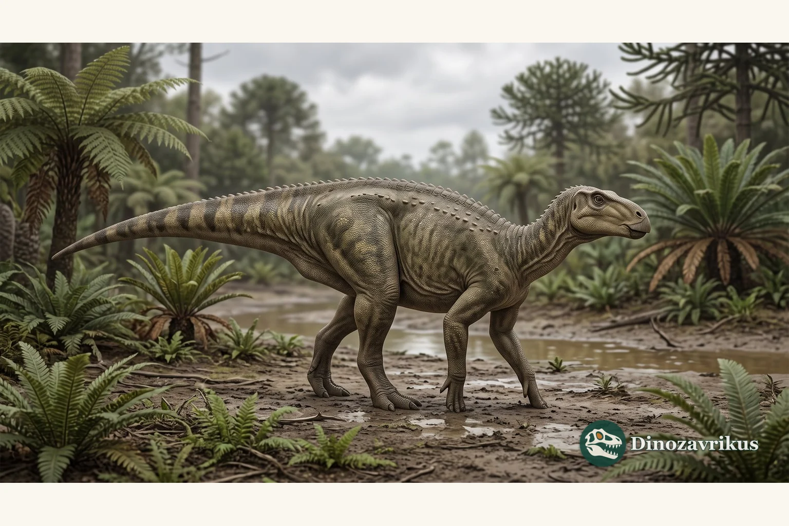 Illustrative reconstruction of Owenodon hoggii, an Early Cretaceous ornithopod