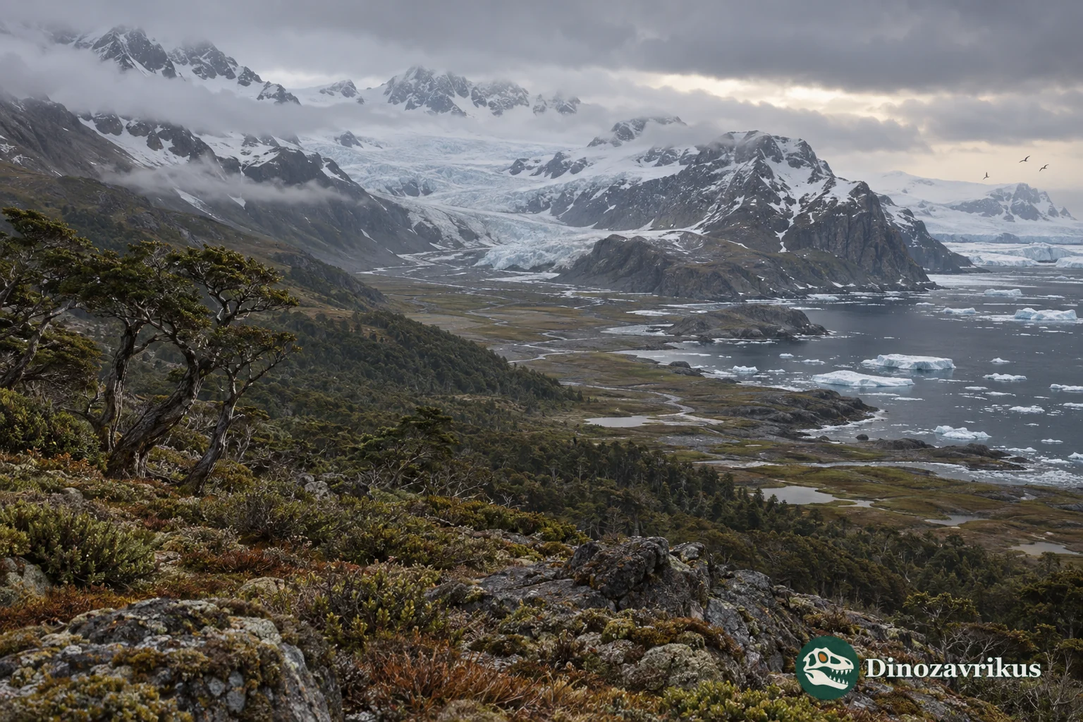 Expanding Antarctic glaciers at the Eocene–Oligocene transition