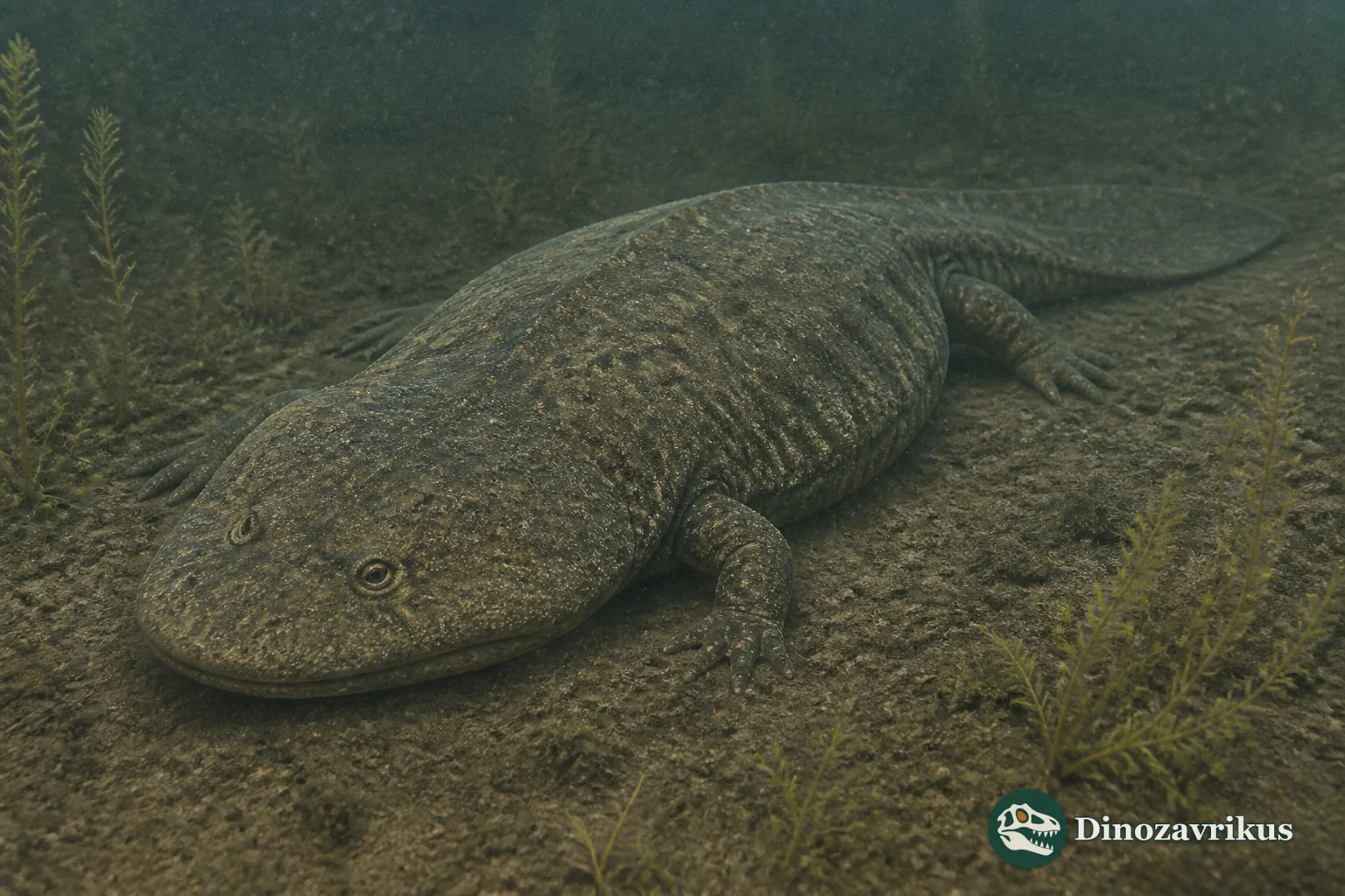 Plagioscutum reconstructed as a flattened Triassic plagiosaurid in shallow water