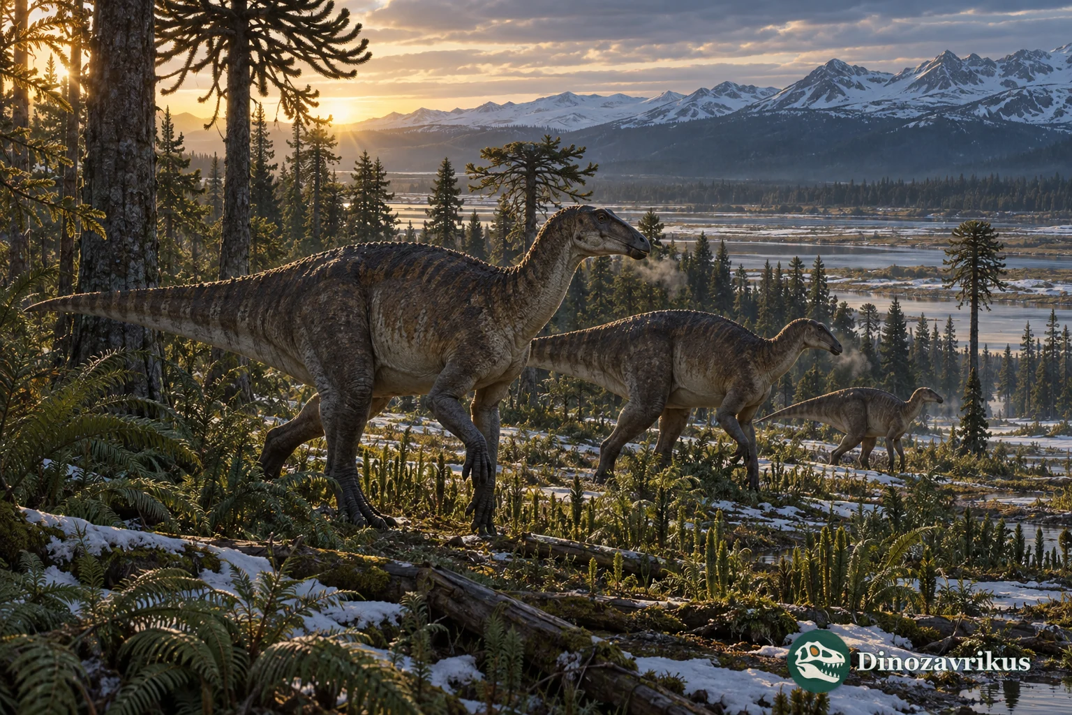 Dinosaurs in a cool high-latitude Cretaceous ecosystem