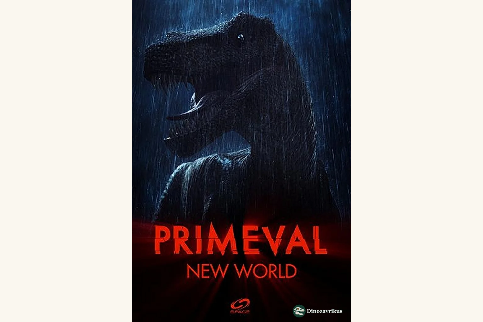 Clean English cover artwork for Primeval: New World