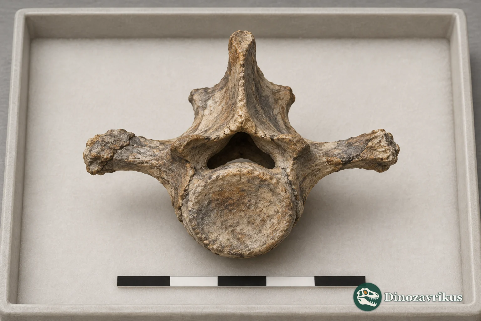 Illustrative dorsal vertebra based on the features described for Prosiren